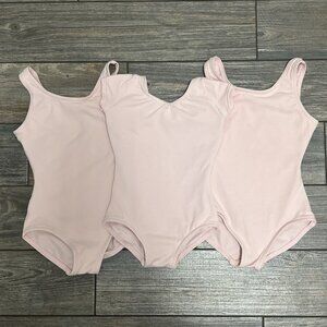 Capezio Pink Ballet Dance Leotard Bodysuit Girls T Toddler & Child Small 2 3 4 5